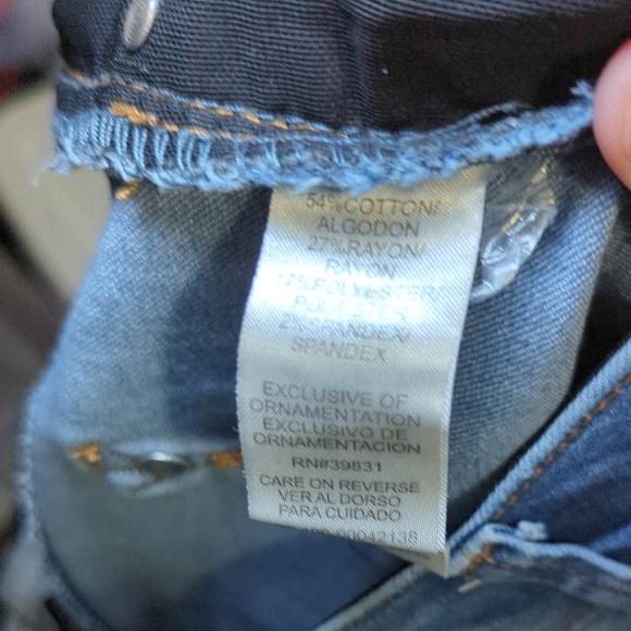 Wit & Wisdom Skinny Jeans with Stretch + Raw Hem Women's Size 12 - Picture 5 of 6